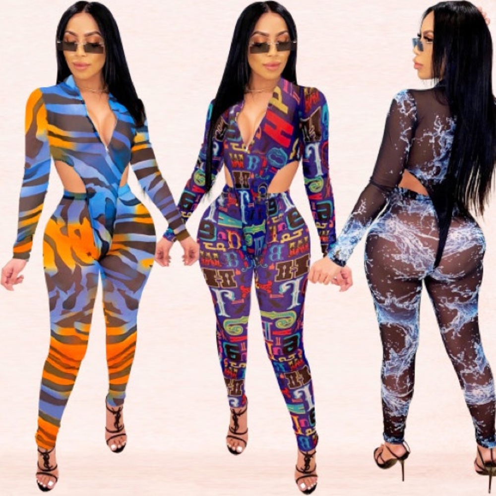 Sexy 2 piece bodysuit and leggings
